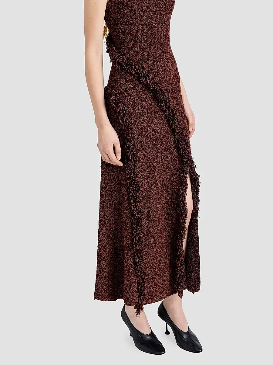 Proenza Schouler Women's Nilo Chenille Wool Midi Dress | Thumbnail 4 Proenza Schouler Women's Nilo Chenille Wool Midi Dress | Thumbnail 4