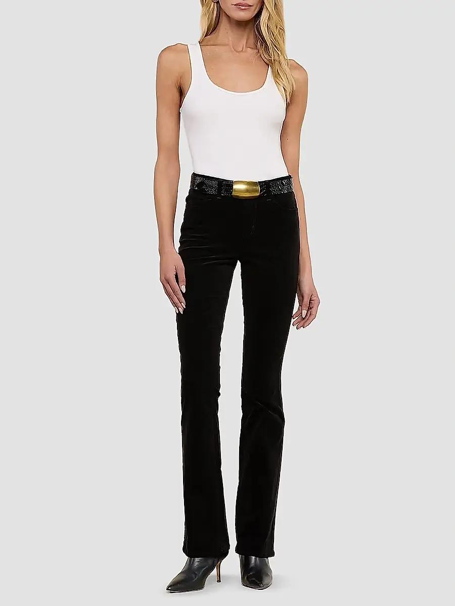 L'Agence Women's Stevie High-Rise Straight-Leg Jeans | Thumbnail 2 L'Agence Women's Stevie High-Rise Straight-Leg Jeans | Thumbnail 2