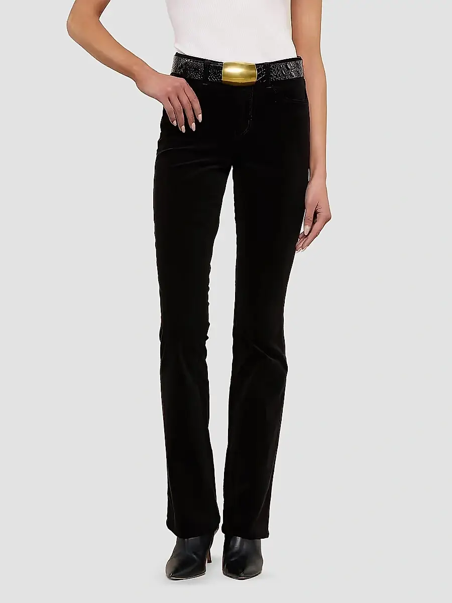 L'Agence Women's Stevie High-Rise Straight-Leg Jeans | Thumbnail 4 L'Agence Women's Stevie High-Rise Straight-Leg Jeans | Thumbnail 4