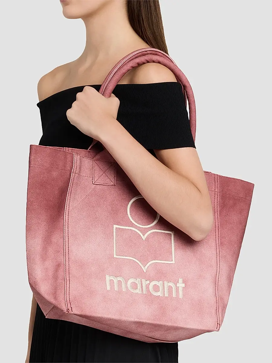 Isabel Marant Women's Yenky Small Cotton Canvas Tote Bag | Thumbnail 2 Isabel Marant Women's Yenky Small Cotton Canvas Tote Bag | Thumbnail 2