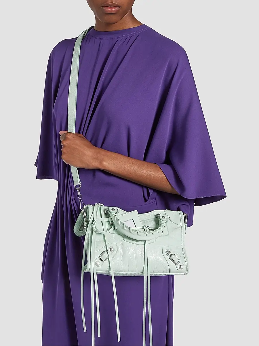 Balenciaga Women's Le City Mini Top Handle Bag | Thumbnail 4 Balenciaga Women's Le City Mini Top Handle Bag | Thumbnail 4