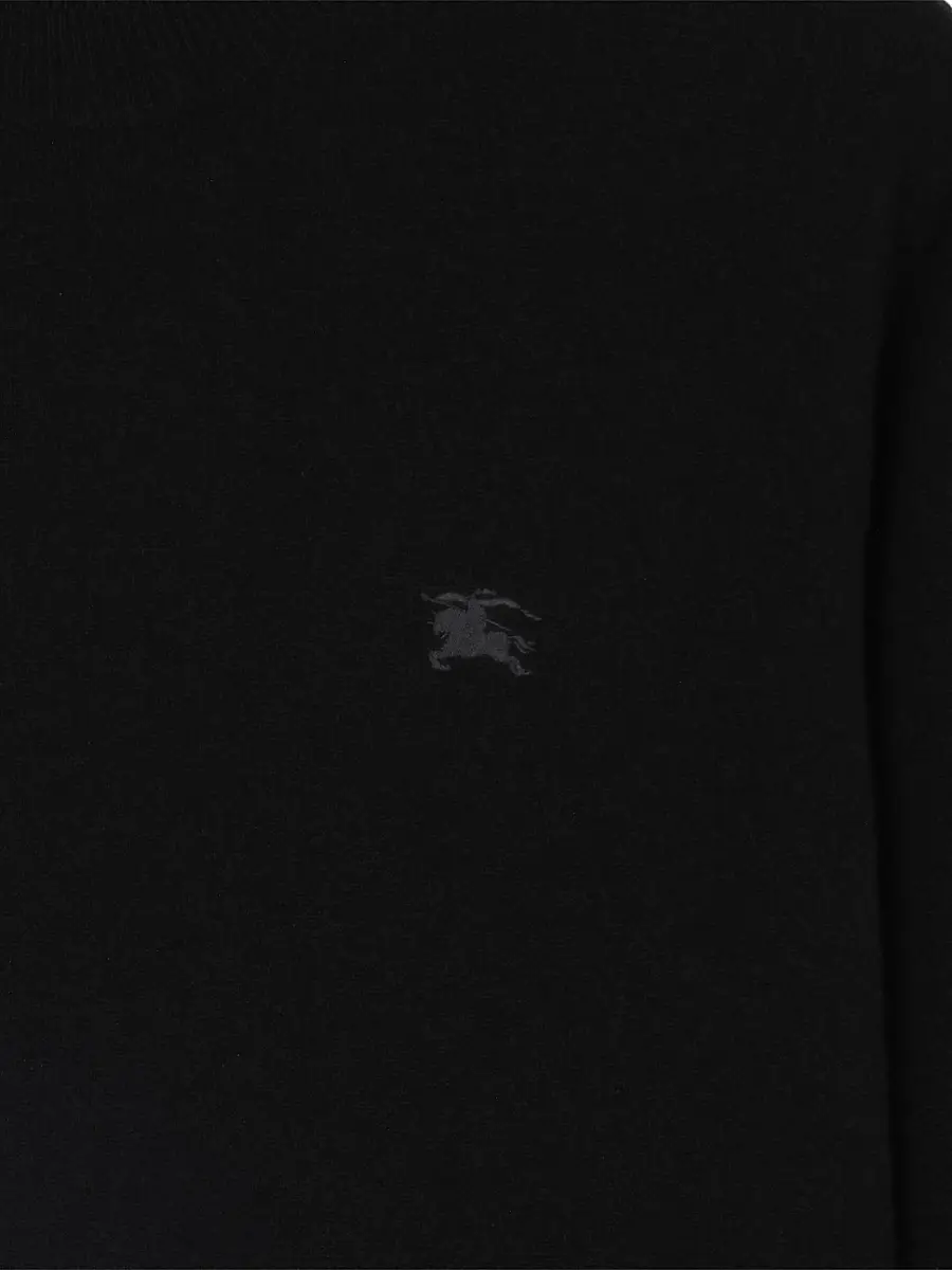 Burberry Men's Clifford Logo Cashmere-Blend Sweater | Thumbnail 2 Burberry Men's Clifford Logo Cashmere-Blend Sweater | Thumbnail 2
