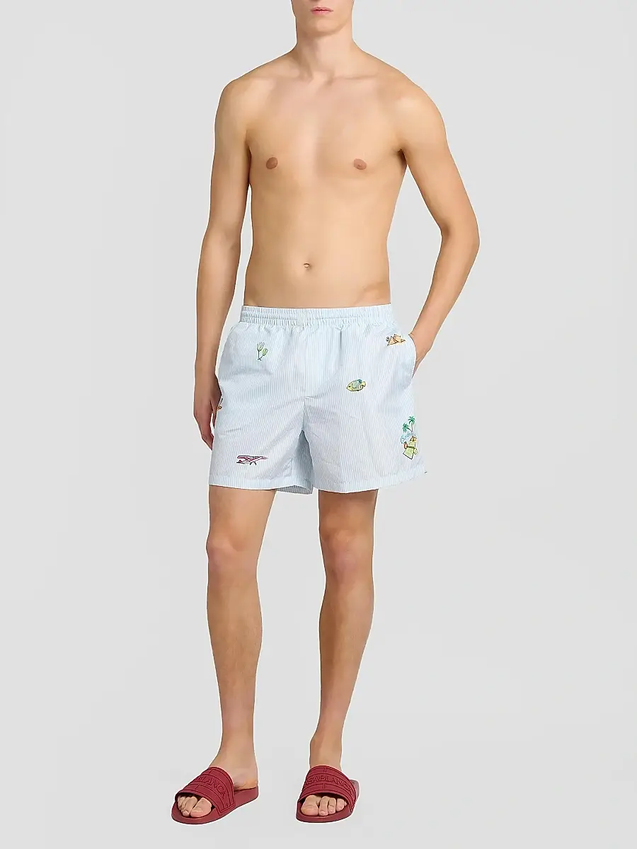 Casablanca Men's Printed Swim Shorts | Thumbnail 2 Casablanca Men's Printed Swim Shorts | Thumbnail 2