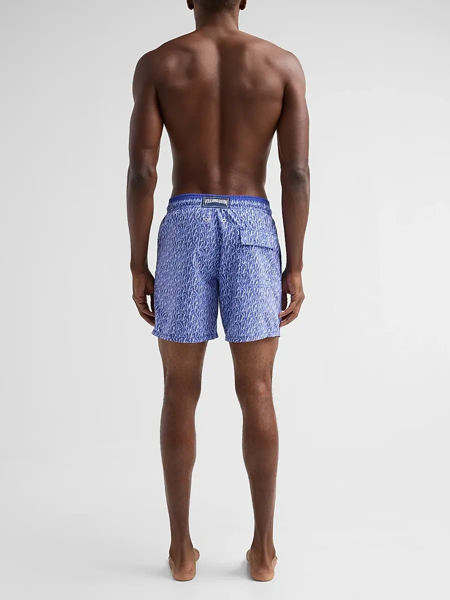 Vilebrequin Men's Graphic Shells Swim Trunks | Thumbnail 3