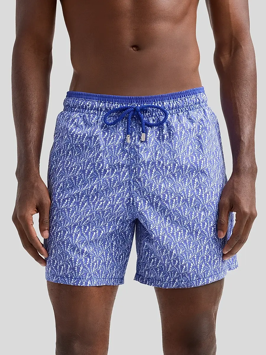 Vilebrequin Men's Graphic Shells Swim Trunks | Thumbnail 4