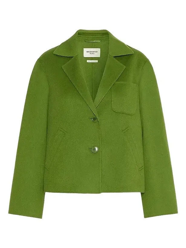 Women's Double Wool Cropped Jacket