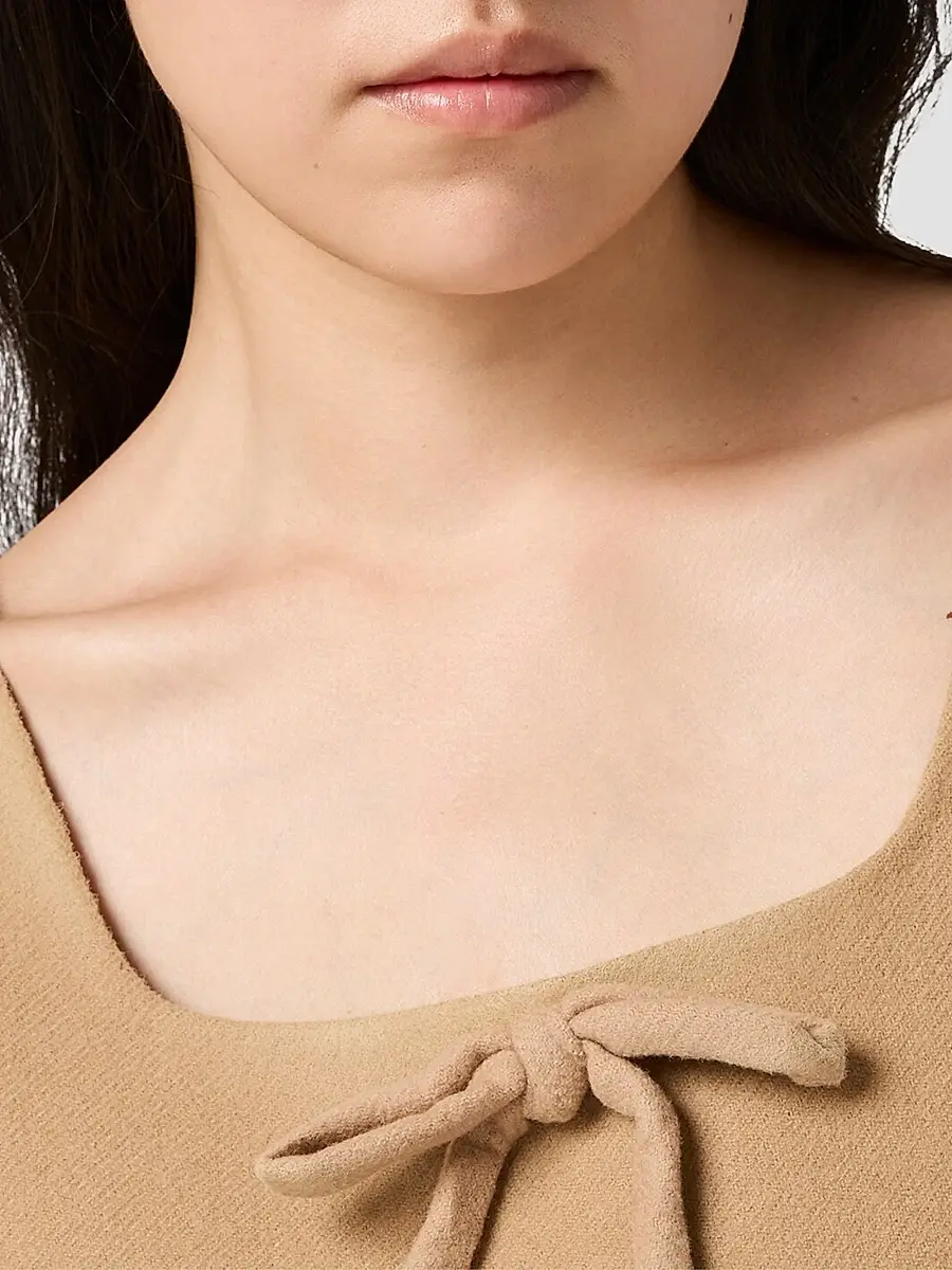 Miu Miu Women's Waxed Double Wool Dress | Thumbnail 5 Miu Miu Women's Waxed Double Wool Dress | Thumbnail 5