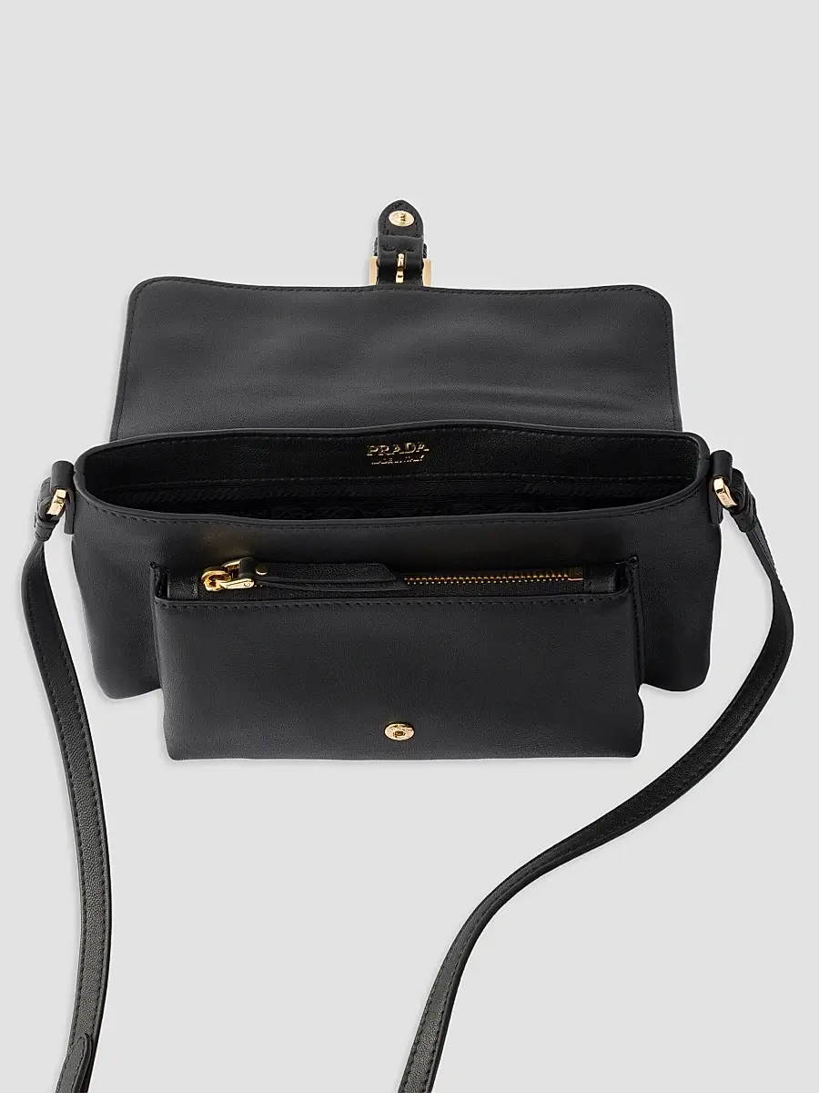 Prada Women's Nappa Leather Smartphone Holder | Thumbnail 2 Prada Women's Nappa Leather Smartphone Holder | Thumbnail 2