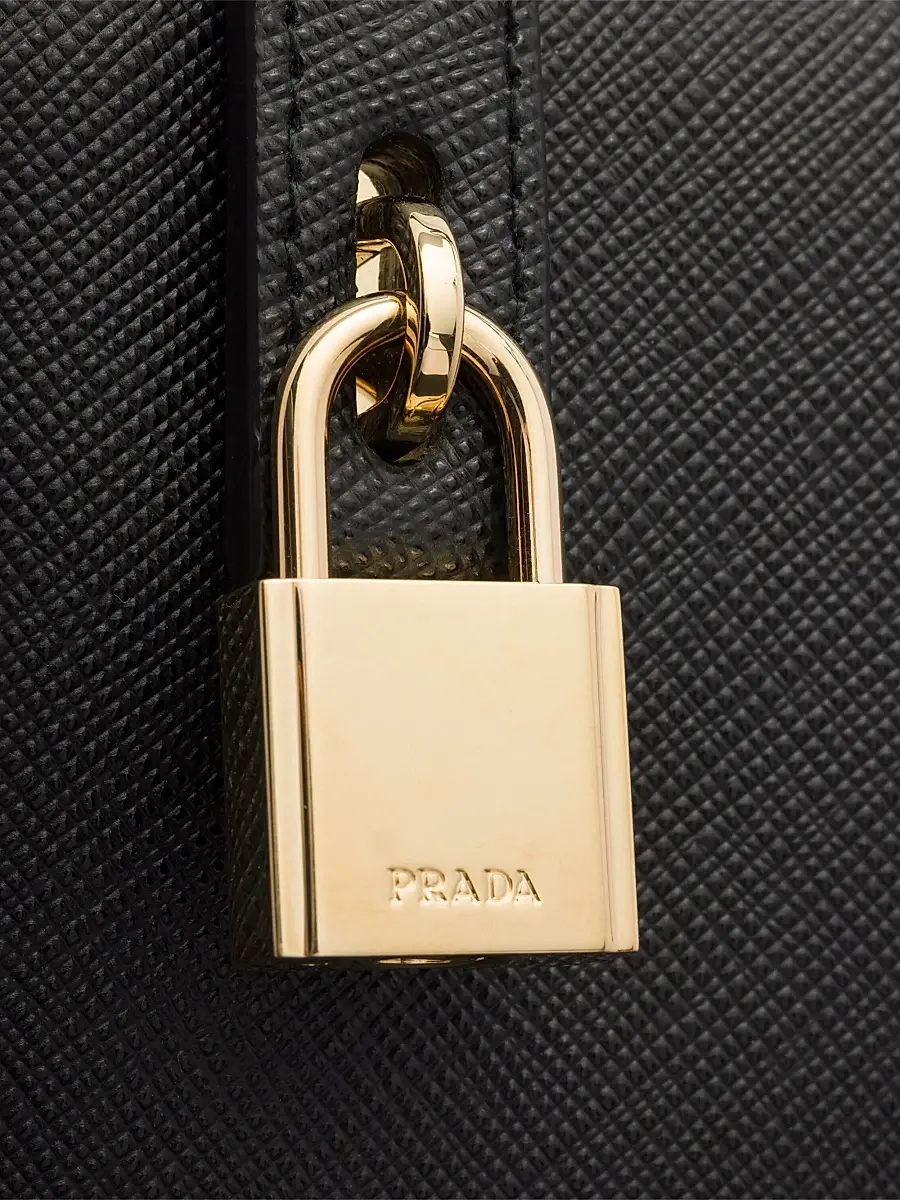 Prada Women's Saffiano Leather Smartphone Pouch | Thumbnail 6 Prada Women's Saffiano Leather Smartphone Pouch | Thumbnail 6