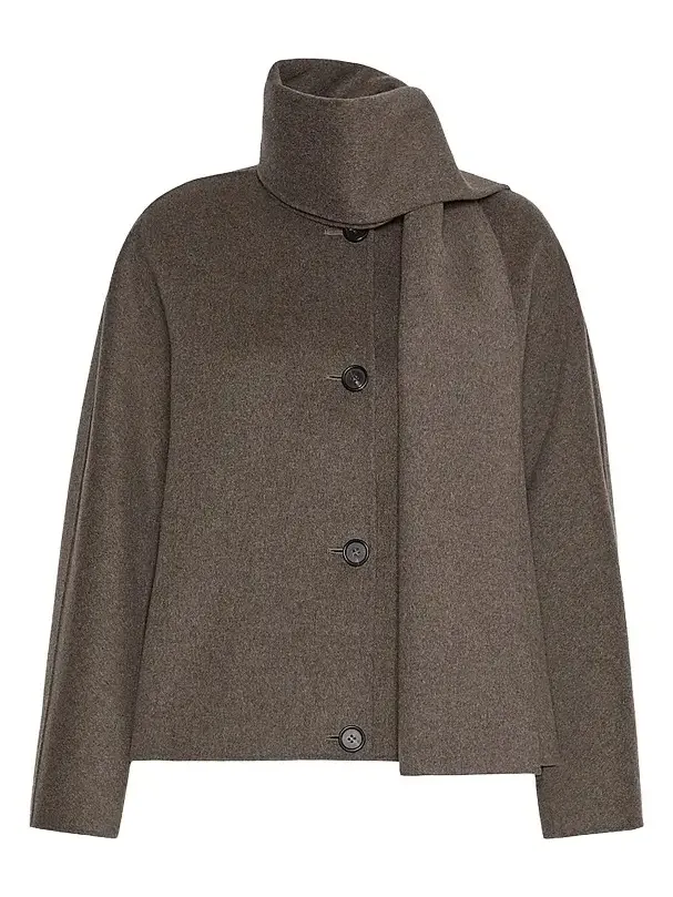Max Mara Women's Cropped Wool Broadcloth Jacket