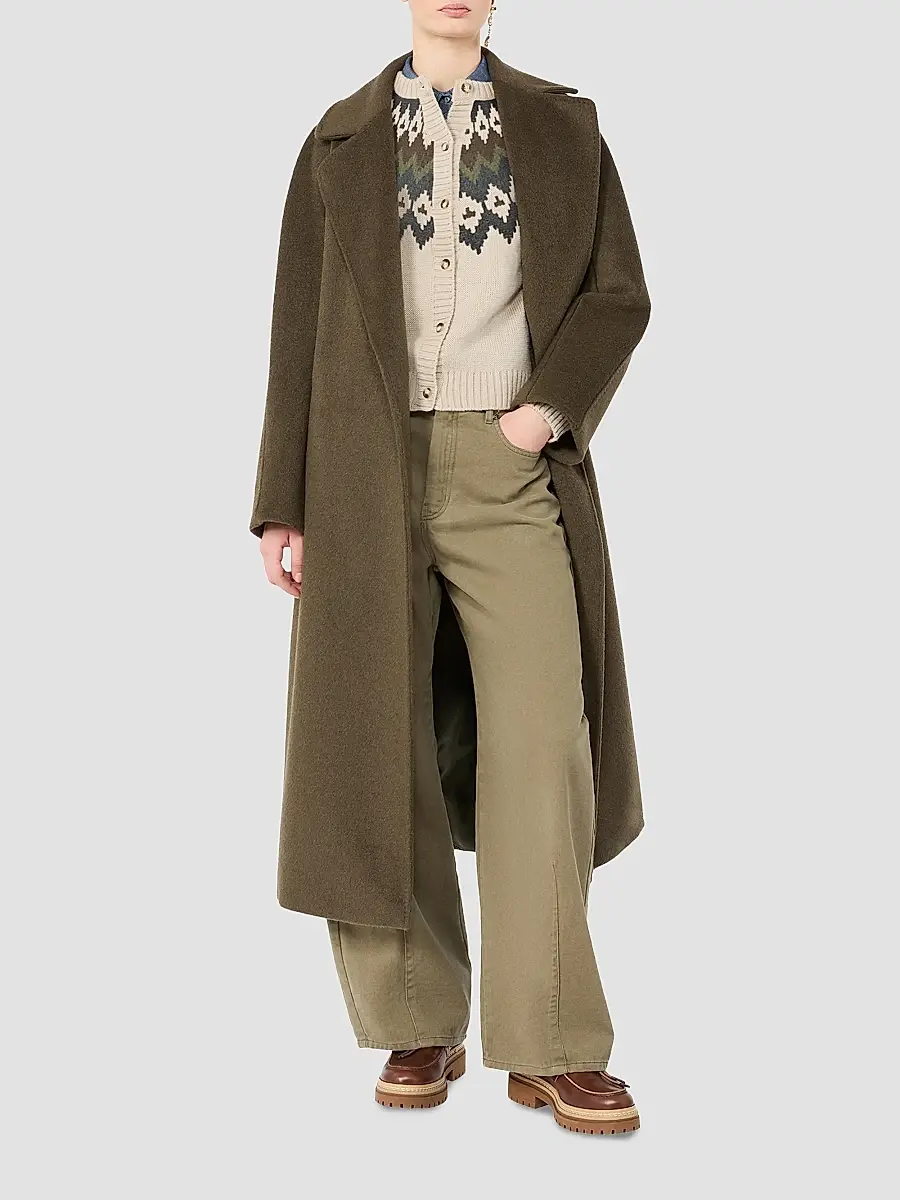 Weekend Max Mara Women's Wool and Alpaca Teddy Coat | Thumbnail 2 Weekend Max Mara Women's Wool and Alpaca Teddy Coat | Thumbnail 2