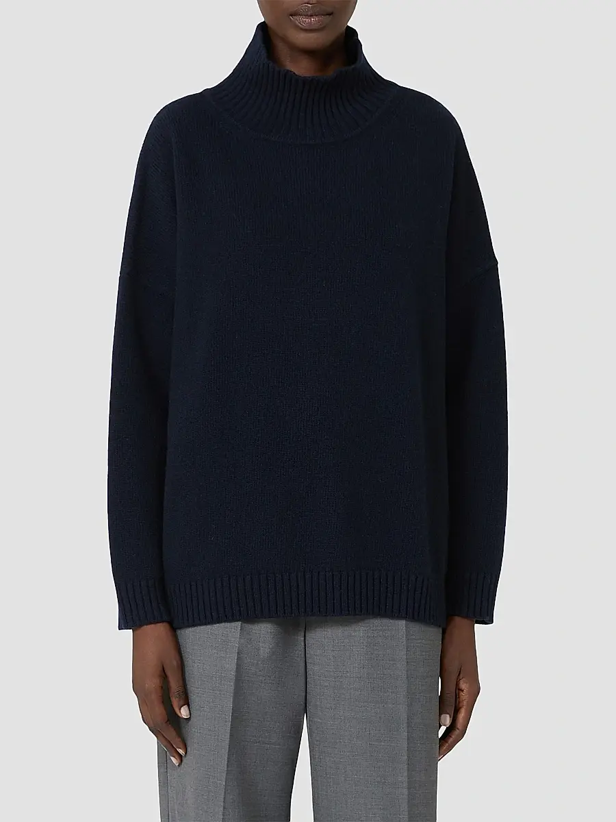Weekend Max Mara Women's Wool Knit Turtleneck Jumper | Thumbnail 3 Weekend Max Mara Women's Wool Knit Turtleneck Jumper | Thumbnail 3