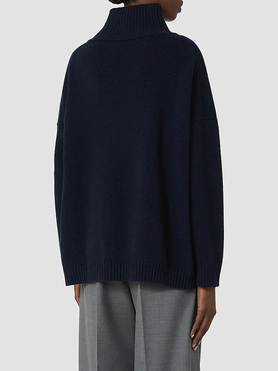 Weekend Max Mara Women's Wool Knit Turtleneck Jumper | Thumbnail 4 Weekend Max Mara Women's Wool Knit Turtleneck Jumper | Thumbnail 4