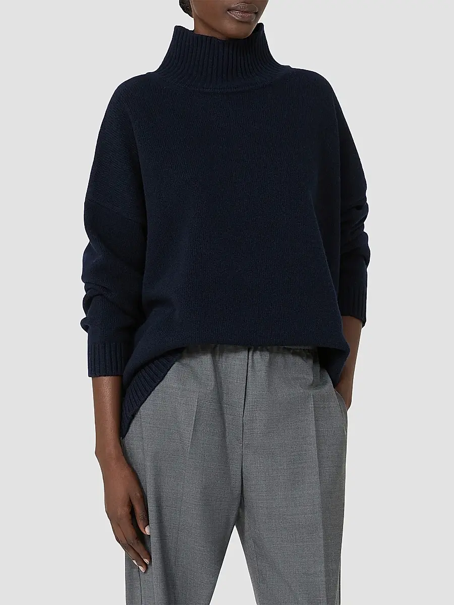 Weekend Max Mara Women's Wool Knit Turtleneck Jumper | Thumbnail 5 Weekend Max Mara Women's Wool Knit Turtleneck Jumper | Thumbnail 5