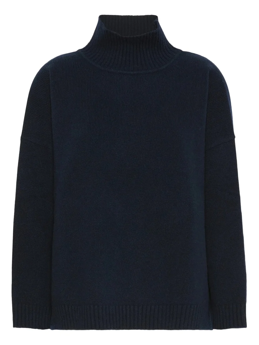 Weekend Max Mara Women's Wool Knit Turtleneck Jumper