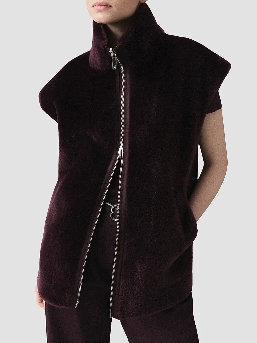 Marella Women's Cocoon Gilet Coat | Thumbnail 3 Marella Women's Cocoon Gilet Coat | Thumbnail 3