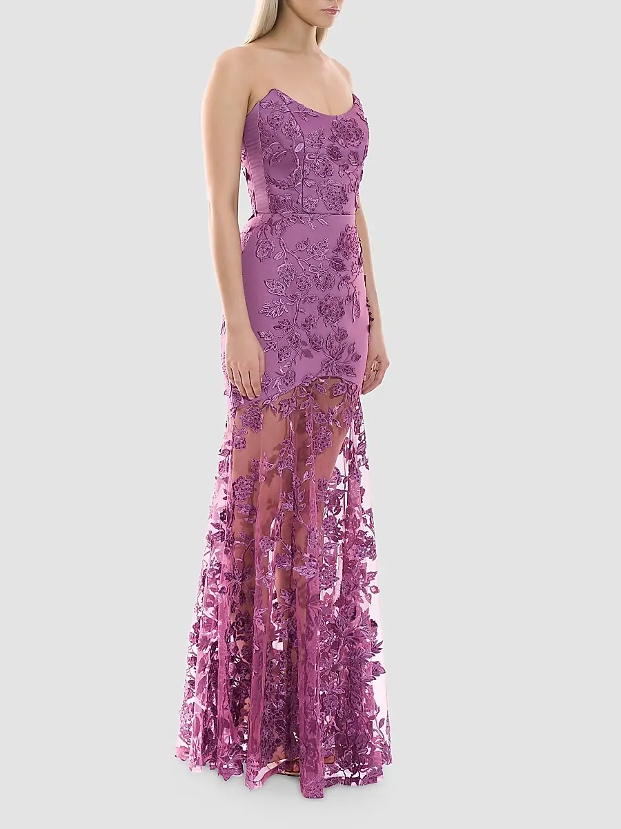 Zhivago Women's The Voice Returns Lace Gown | Thumbnail 4 Zhivago Women's The Voice Returns Lace Gown | Thumbnail 4