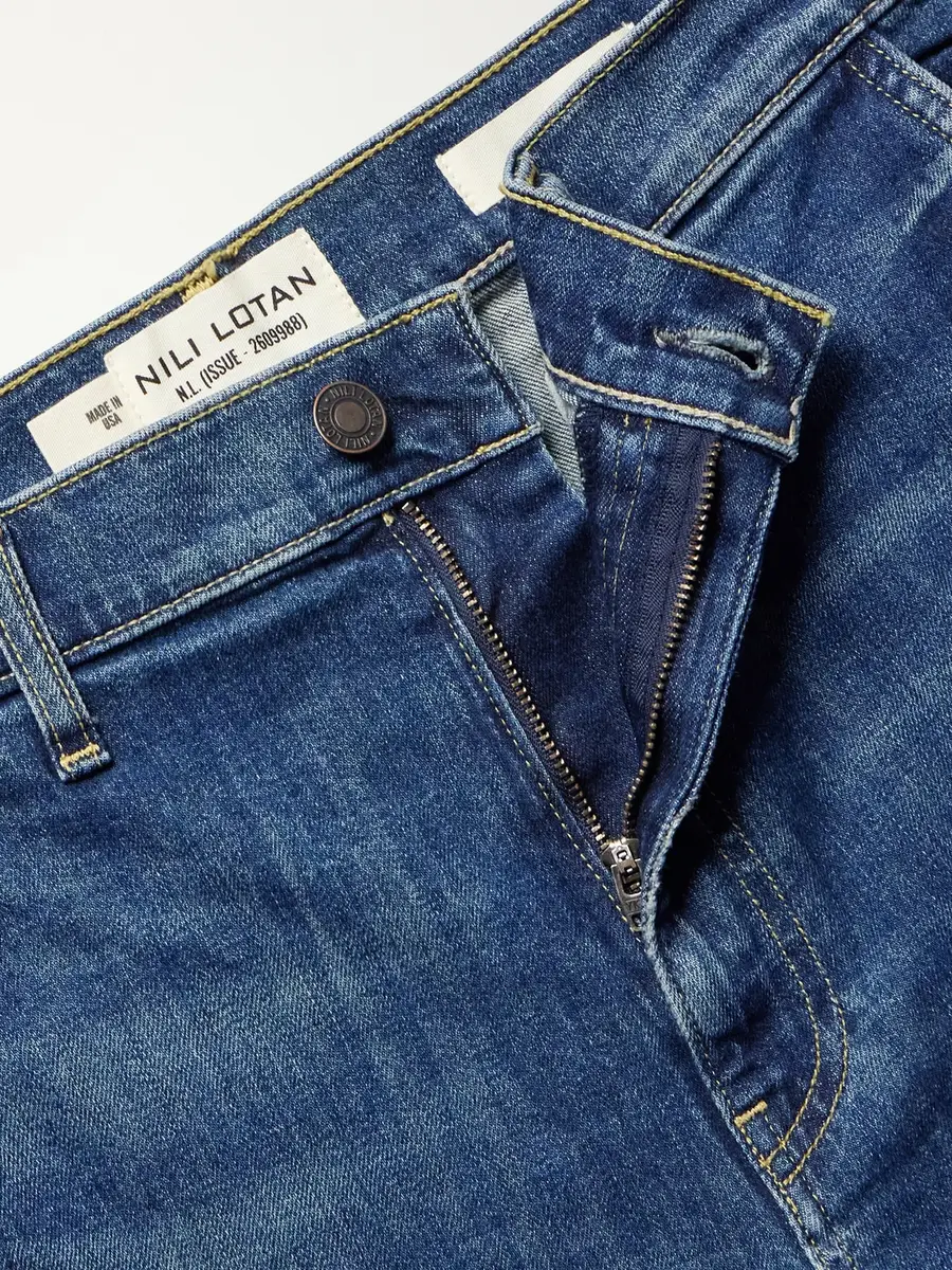 Nili Lotan Carpenter Straight-Leg Cropped Jeans - Men | Thumbnail 6 Nili Lotan Carpenter Straight-Leg Cropped Jeans - Men | Thumbnail 6