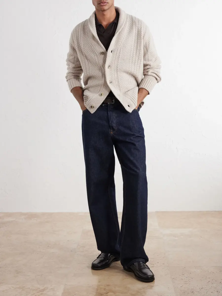 Altea Shawl-Collar Wool and Cashmere-Blend Cardigan - Men | Thumbnail 2