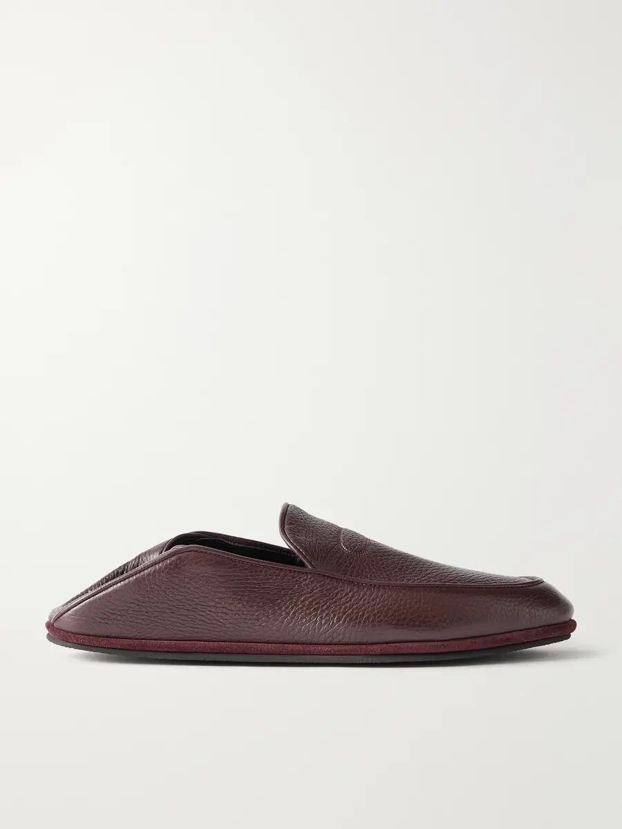 John Lobb Kingston II Collapsible-Heel Full-Grain Deerskin Loafers - Men | Thumbnail 5