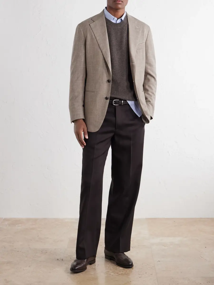 Boglioli Wool and Cashmere-Blend Sweater - Men | Thumbnail 2 Boglioli Wool and Cashmere-Blend Sweater - Men | Thumbnail 2