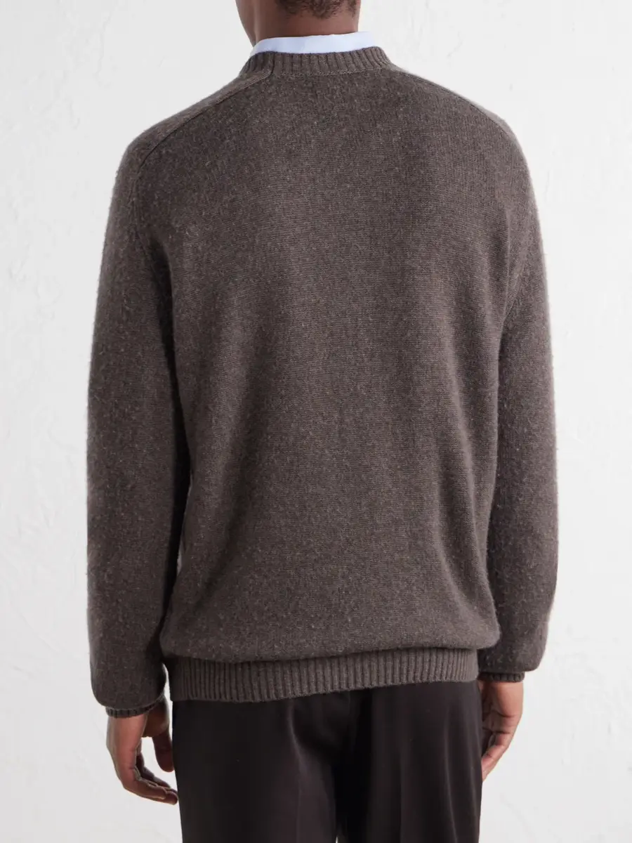 Boglioli Wool and Cashmere-Blend Sweater - Men | Thumbnail 4 Boglioli Wool and Cashmere-Blend Sweater - Men | Thumbnail 4