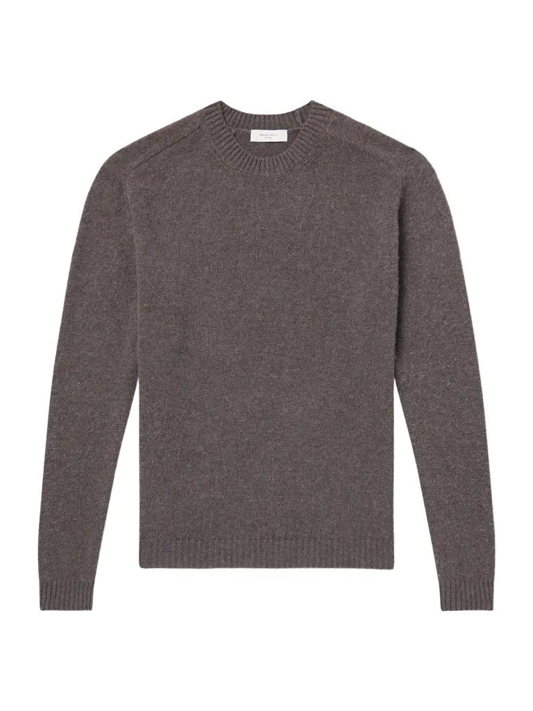 Boglioli Wool and Cashmere-Blend Sweater - Men