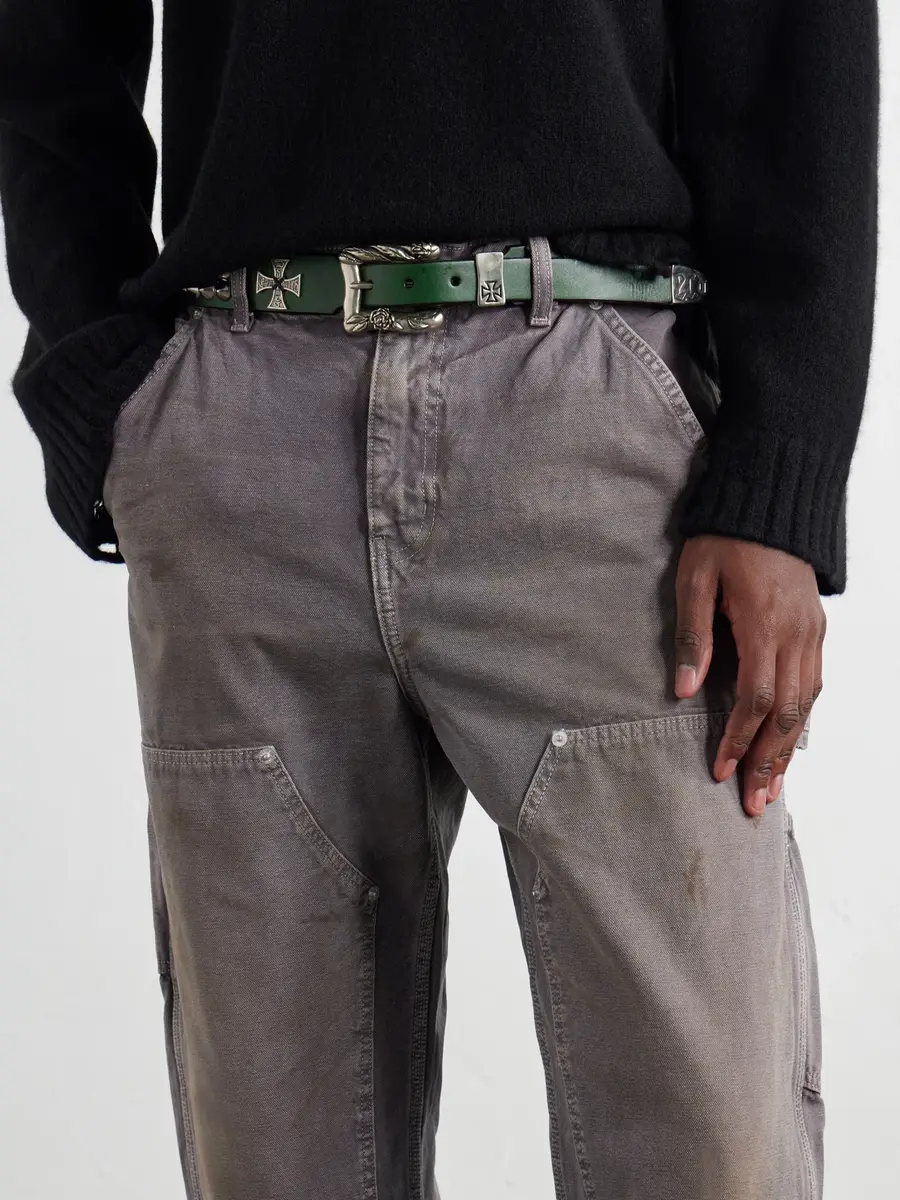 Enfants Riches Déprimés 3.5cm Studded Leather Belt - Men | Thumbnail 2