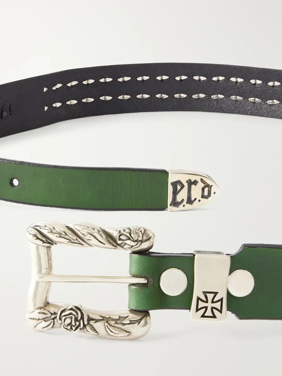 Enfants Riches Déprimés 3.5cm Studded Leather Belt - Men | Thumbnail 3