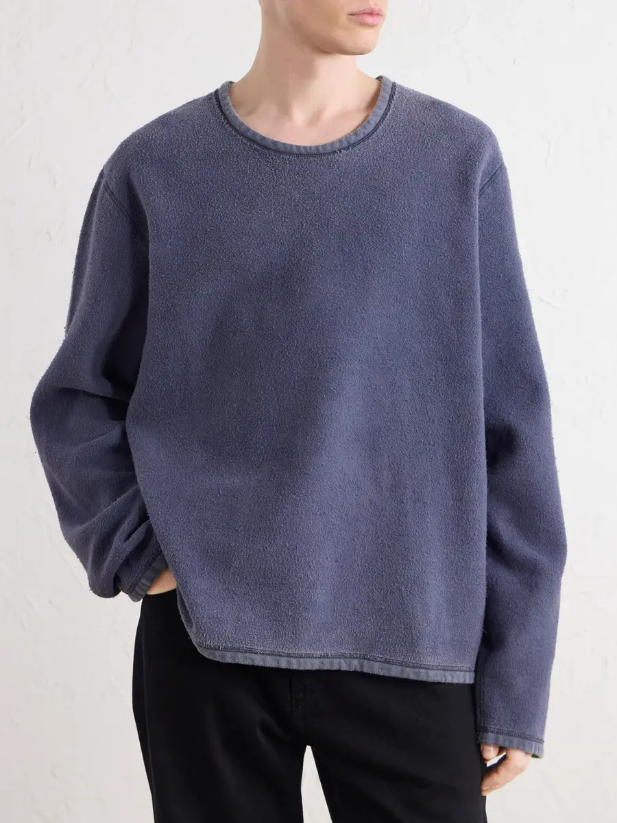 Our Legacy Double Lock Brushed Cotton-Jersey Sweatshirt - Men | Thumbnail 3 Our Legacy Double Lock Brushed Cotton-Jersey Sweatshirt - Men | Thumbnail 3