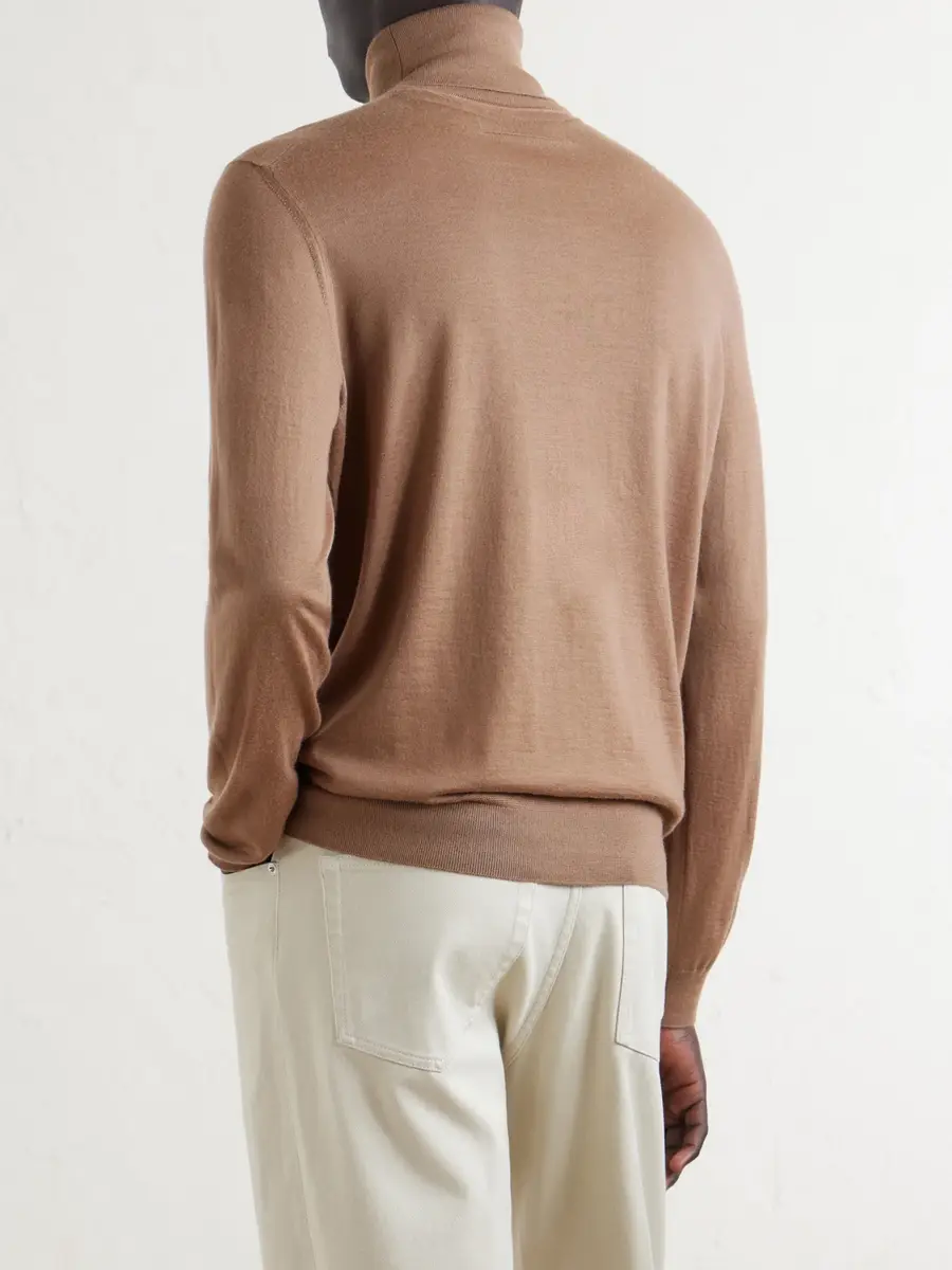dunhill Cashmere Rollneck Sweater - Men | Thumbnail 4