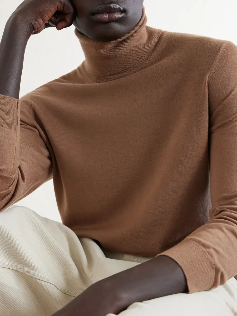dunhill Cashmere Rollneck Sweater - Men | Thumbnail 5