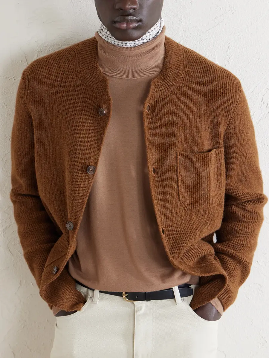 dunhill Cashmere Rollneck Sweater - Men | Thumbnail 6