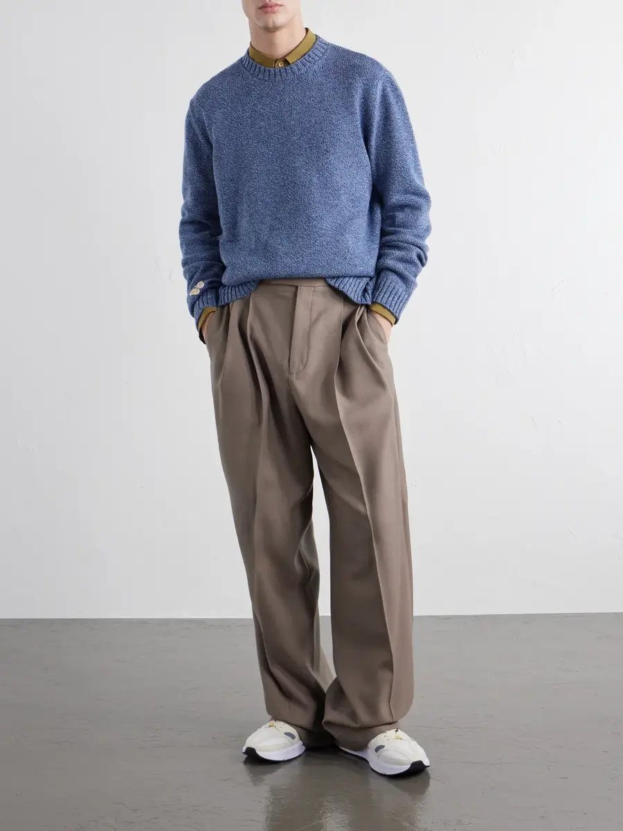 Valentino Garavani Appliquéd Wool Sweater - Men | Thumbnail 2