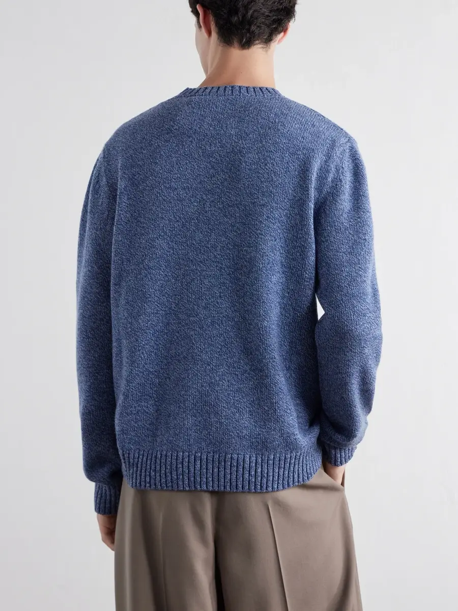 Valentino Garavani Appliquéd Wool Sweater - Men | Thumbnail 4