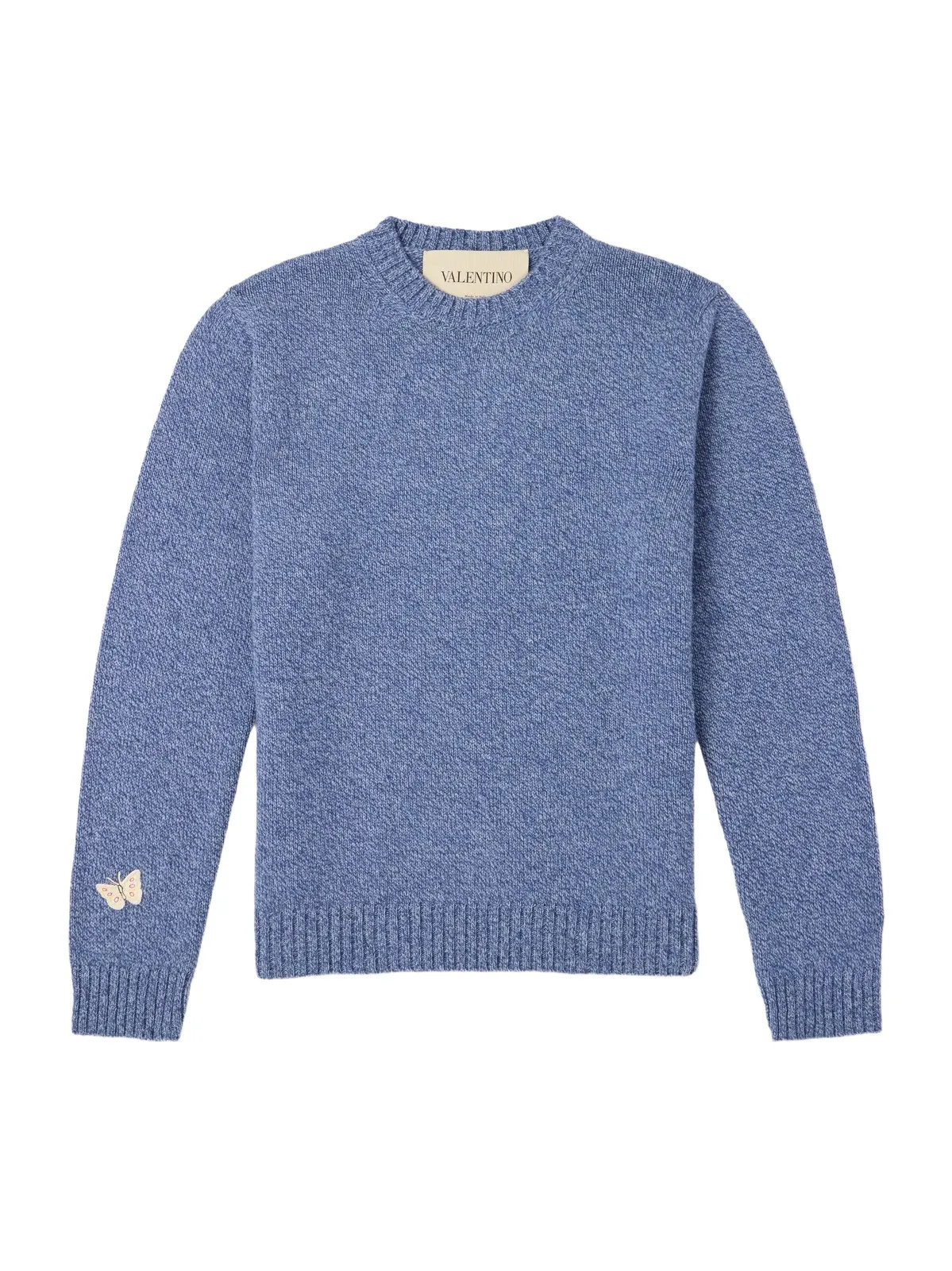 Appliquéd Wool Sweater - Men Appliquéd Wool Sweater - Men