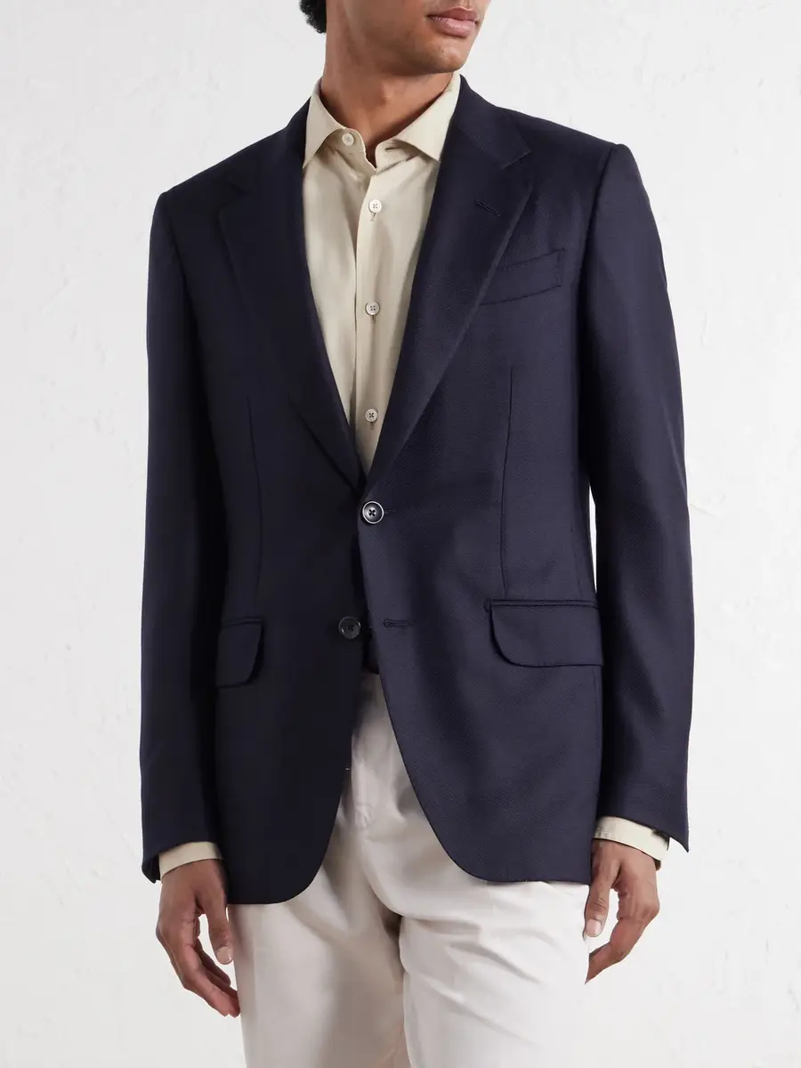 Zegna Wool Blazer - Men | Thumbnail 3 Zegna Wool Blazer - Men | Thumbnail 3