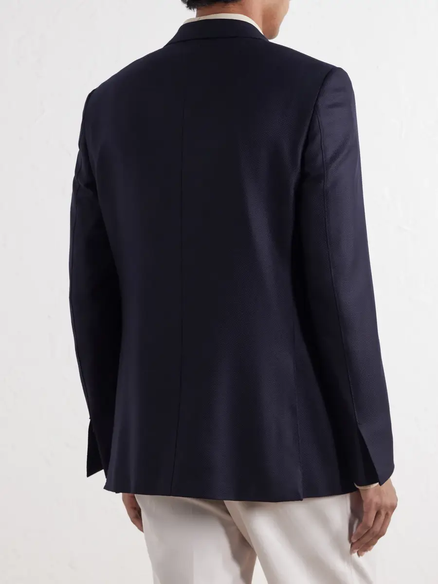 Zegna Wool Blazer - Men | Thumbnail 4 Zegna Wool Blazer - Men | Thumbnail 4