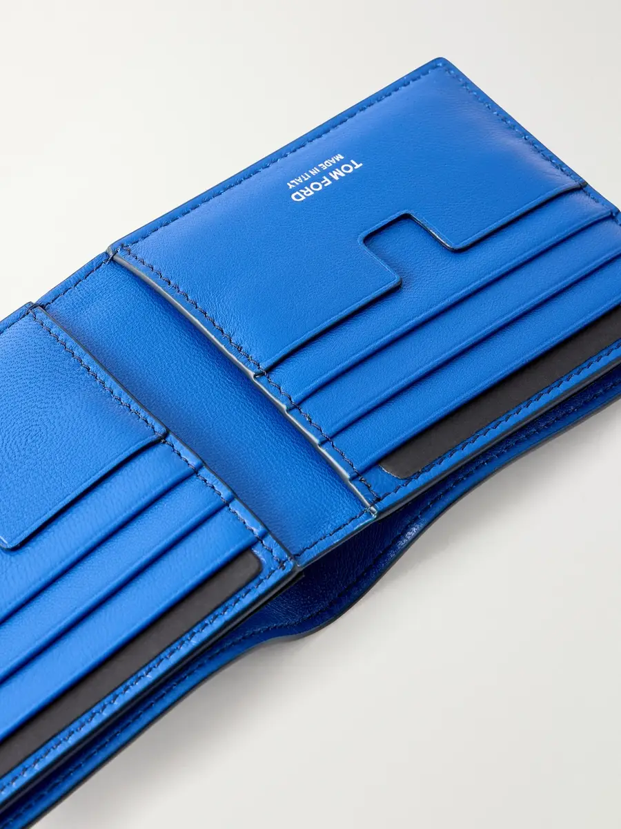 Tom Ford Croc-Effect Leather Bi-Fold Wallet - Men | Thumbnail 4