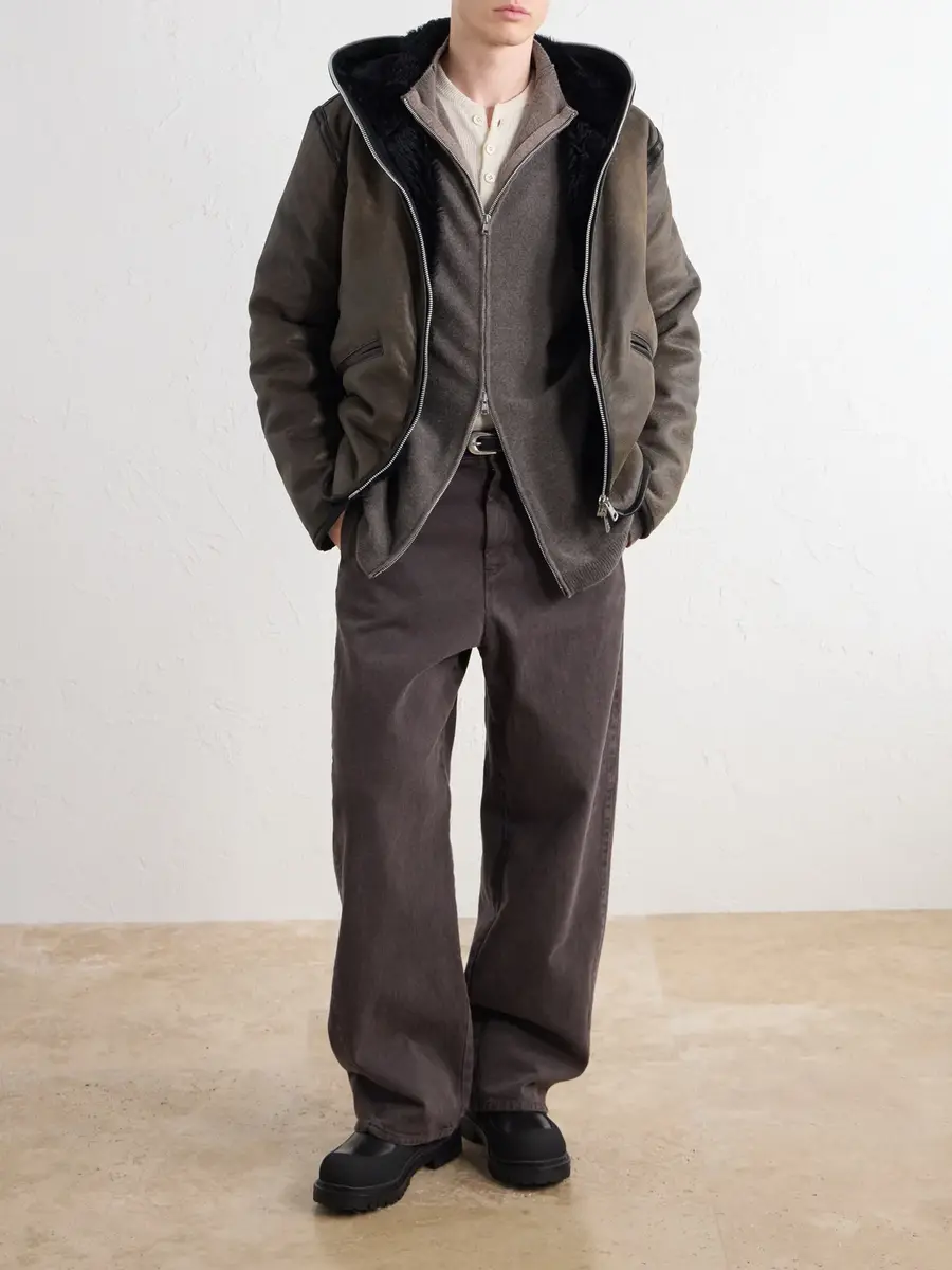 Our Legacy Merino Wool Zip-Up Cardigan - Men | Thumbnail 2 Our Legacy Merino Wool Zip-Up Cardigan - Men | Thumbnail 2