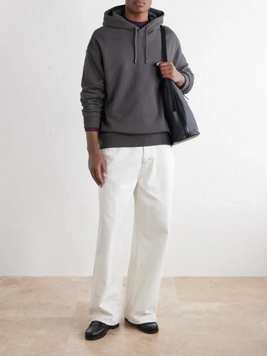 NN07 David 3014 Organic Cotton-Jersey Hoodie - Men | Thumbnail 2