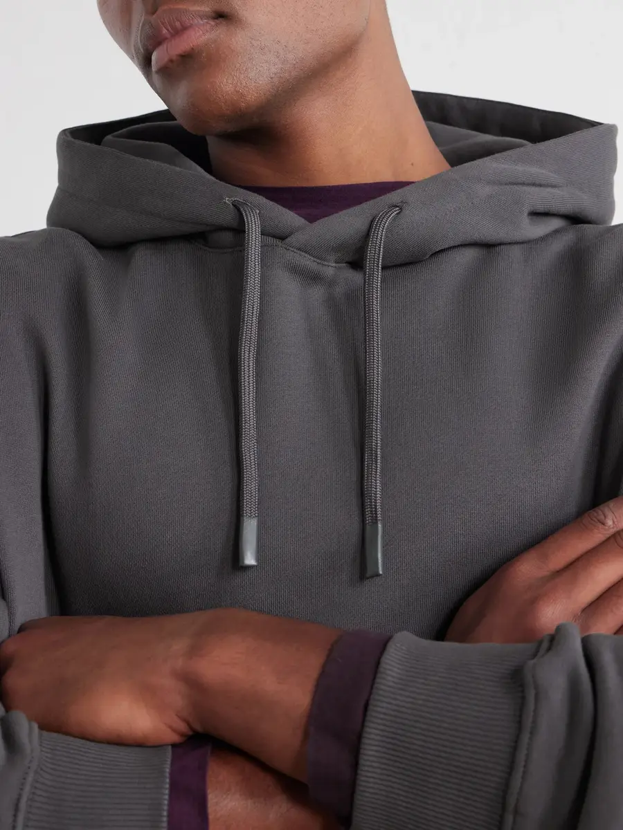 NN07 David 3014 Organic Cotton-Jersey Hoodie - Men | Thumbnail 5