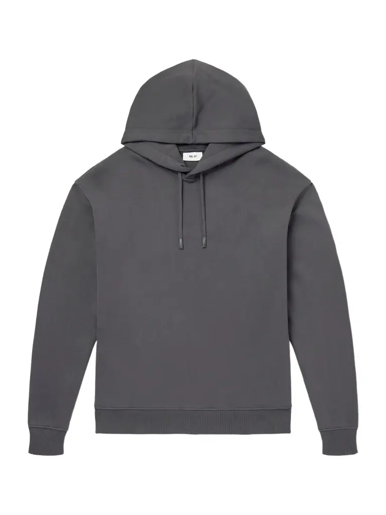 NN07 David 3014 Organic Cotton-Jersey Hoodie - Men | Image 1 NN07 David 3014 Organic Cotton-Jersey Hoodie - Men | Image 1
