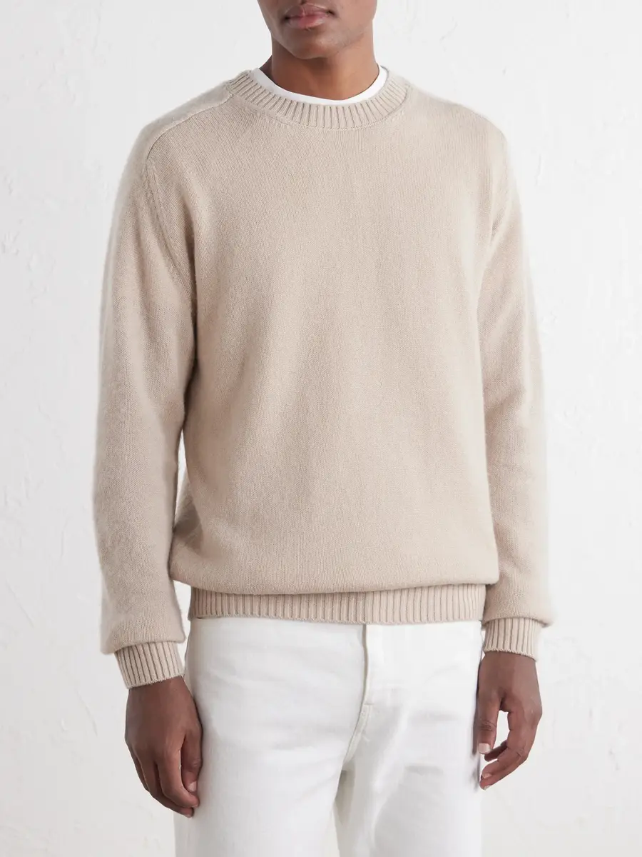 Boglioli Wool and Cashmere-Blend Sweater - Men | Thumbnail 3 Boglioli Wool and Cashmere-Blend Sweater - Men | Thumbnail 3