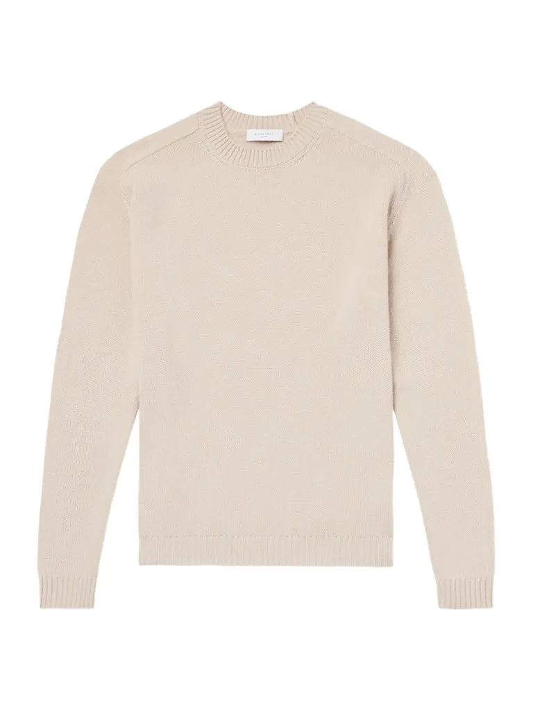 Boglioli Wool and Cashmere-Blend Sweater - Men