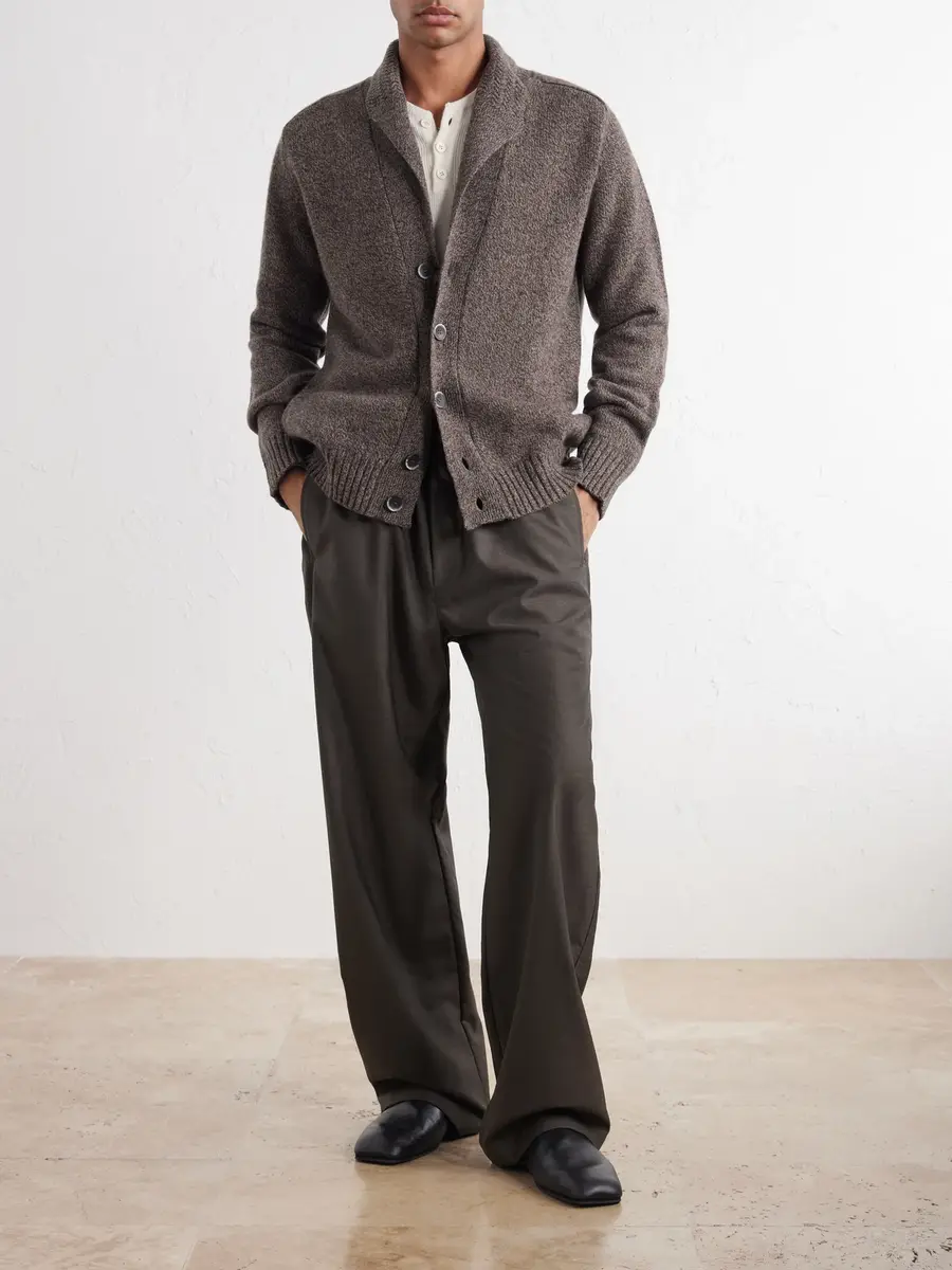 Altea Shawl-Collar Wool and Cashmere-Blend Cardigan - Men | Thumbnail 2