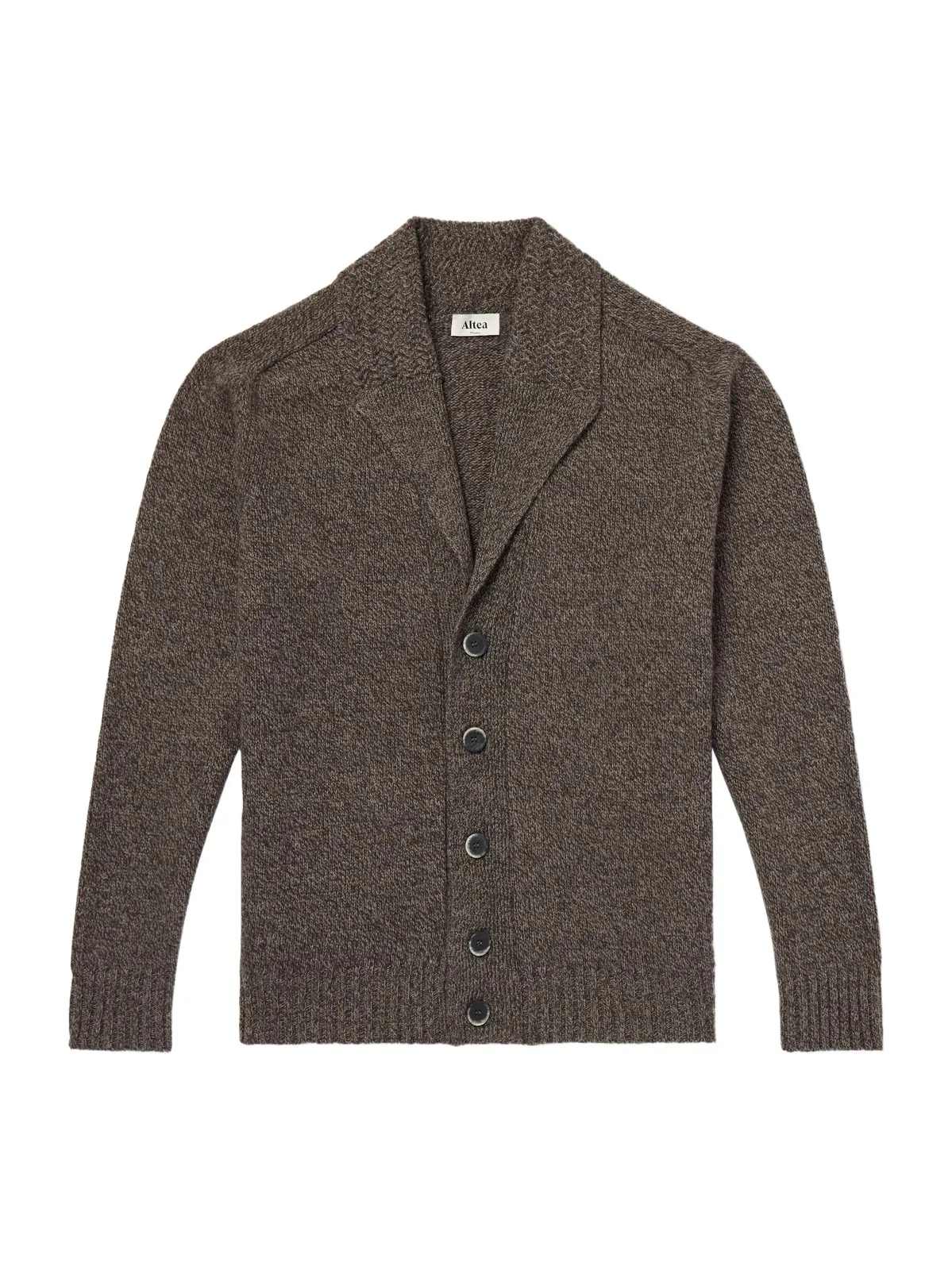 Altea Shawl-Collar Wool and Cashmere-Blend Cardigan - Men