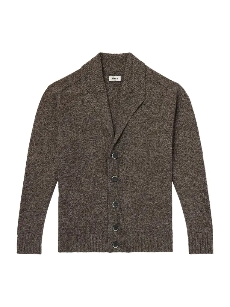 Altea Shawl-Collar Wool and Cashmere-Blend Cardigan - Men | Image 1 Altea Shawl-Collar Wool and Cashmere-Blend Cardigan - Men | Image 1