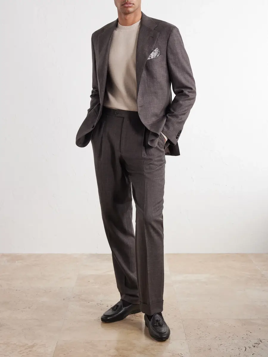 Lardini Wool and Cashmere-Blend Sweater - Men | Thumbnail 2 Lardini Wool and Cashmere-Blend Sweater - Men | Thumbnail 2