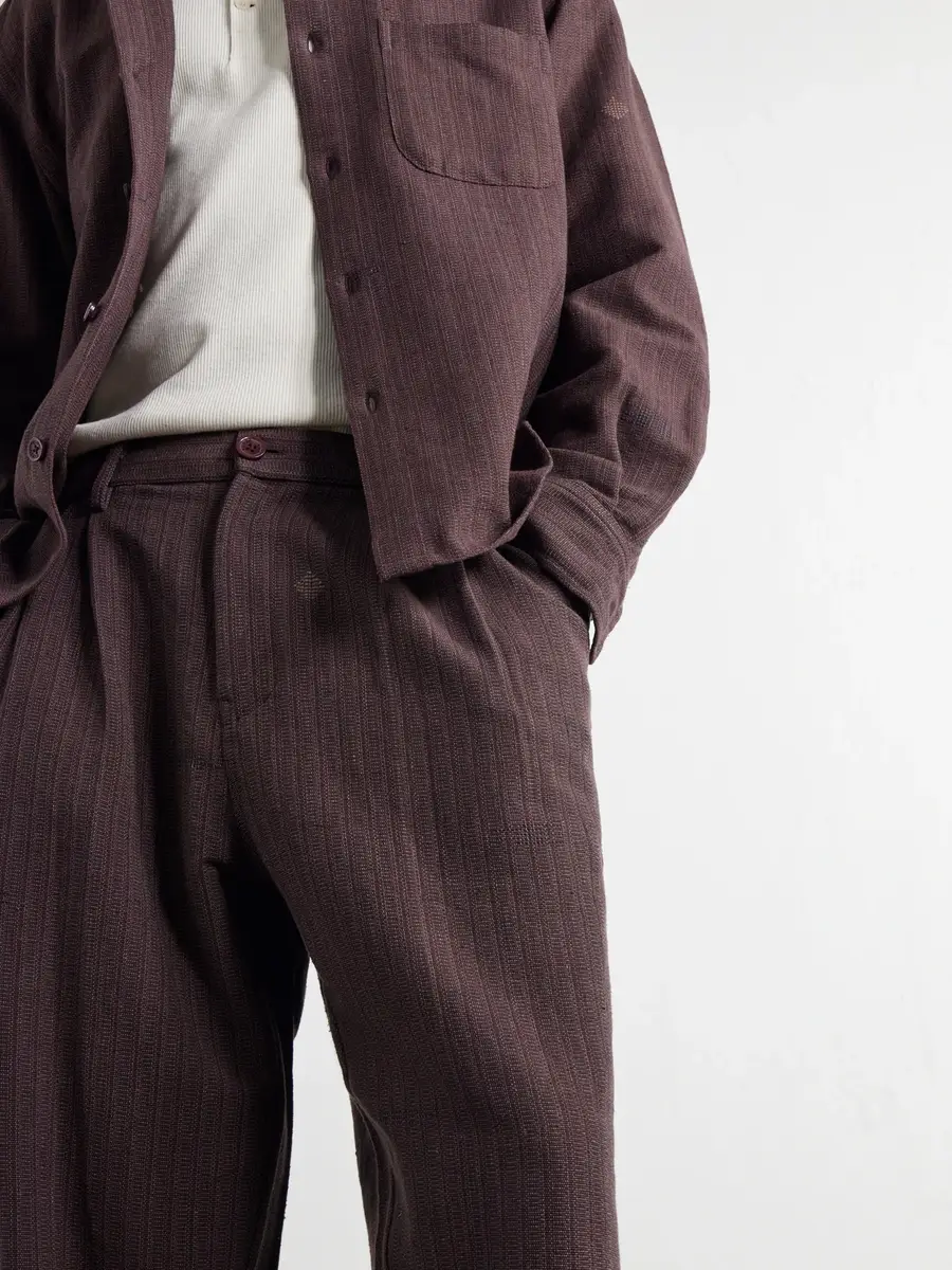 Kardo Antonio Straight-Leg Pinstriped Cotton Suit Trousers - Men | Thumbnail 5